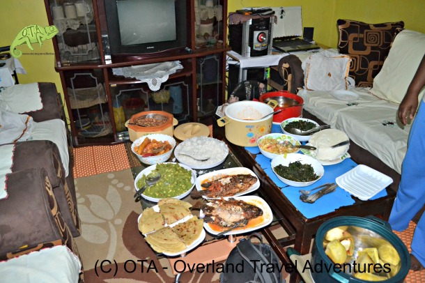 6. Dinner with a Kenyan family
